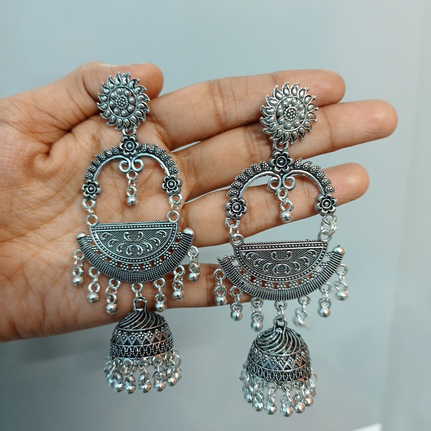 Sunflower Jhumkas