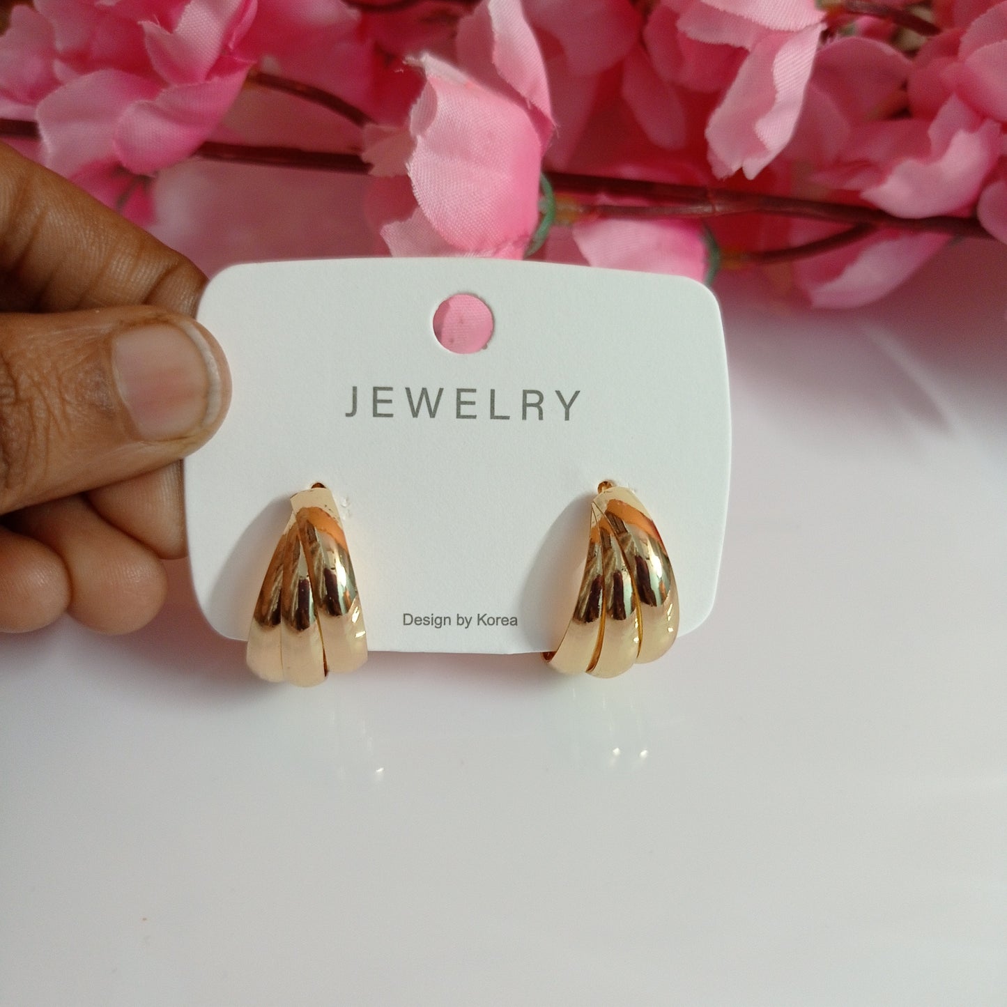 Anti Tarnish Chunky Earrings