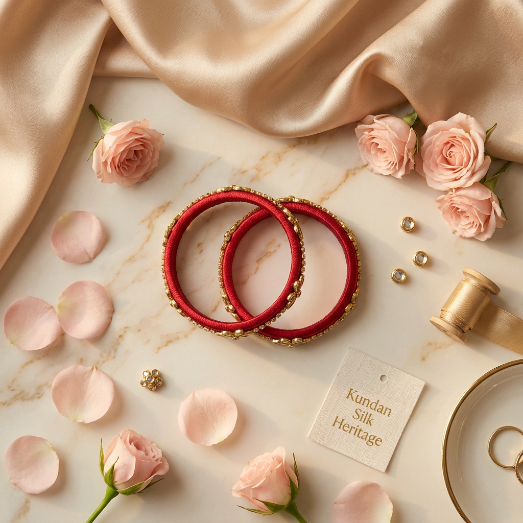 Crimson Red Silk