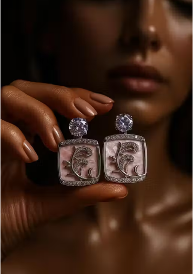 Rectangular Earrings