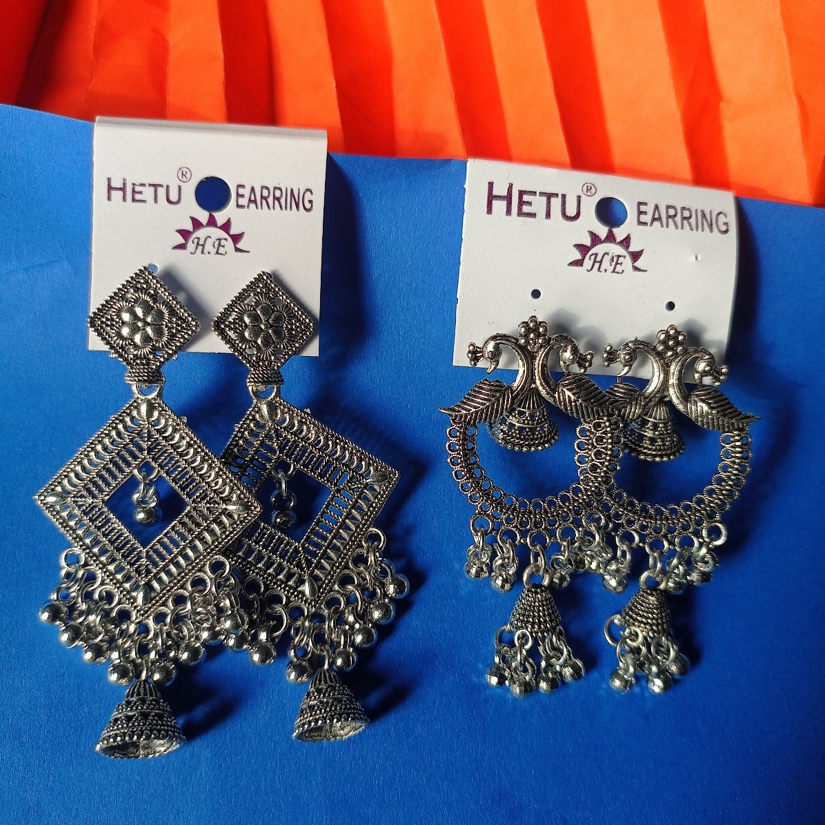 Oxidised Silver Paisley