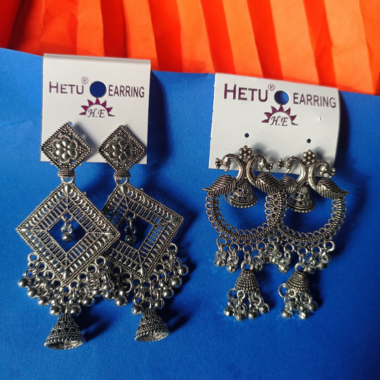 Oxidised Silver Paisley