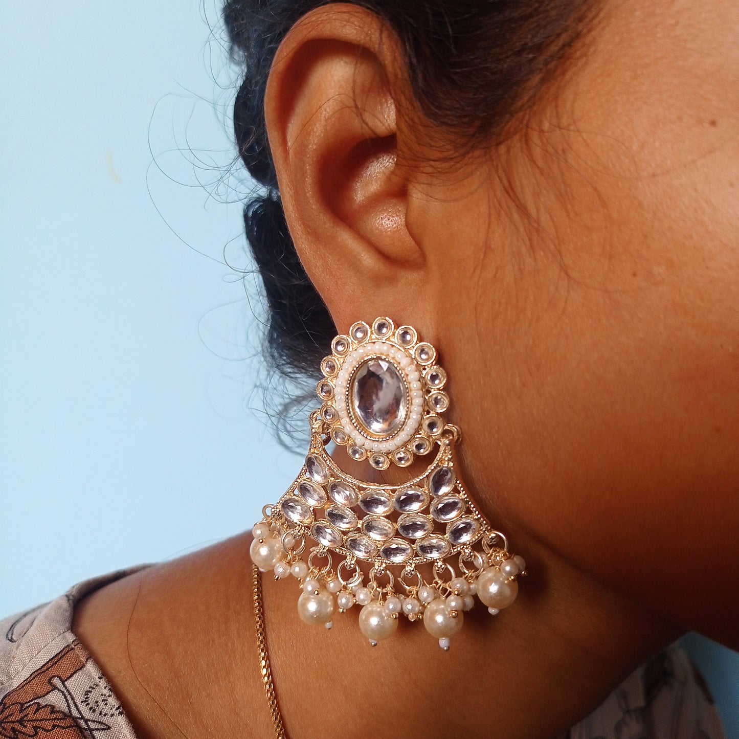 Ivory & Gold Kundan