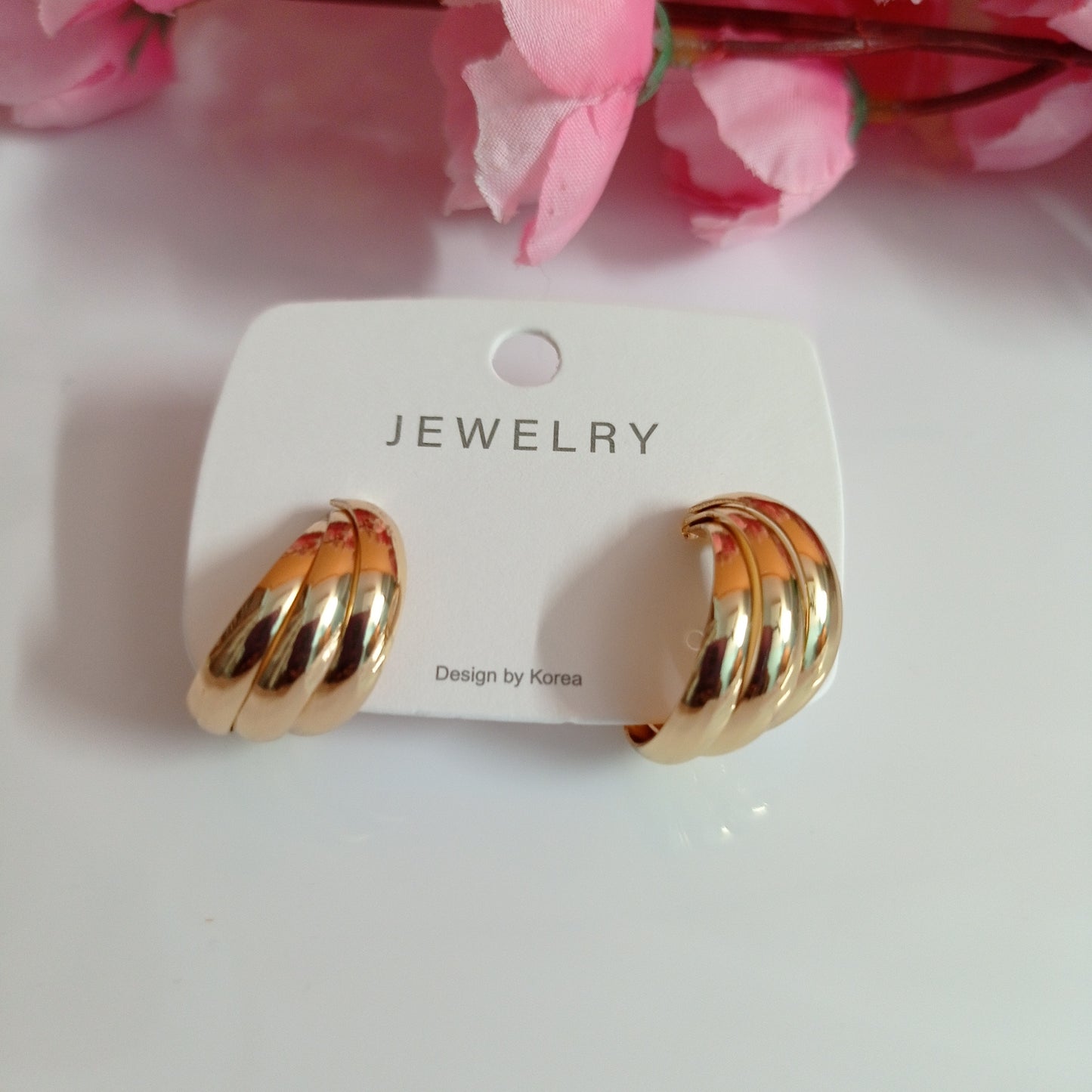 Anti Tarnish Chunky Earrings