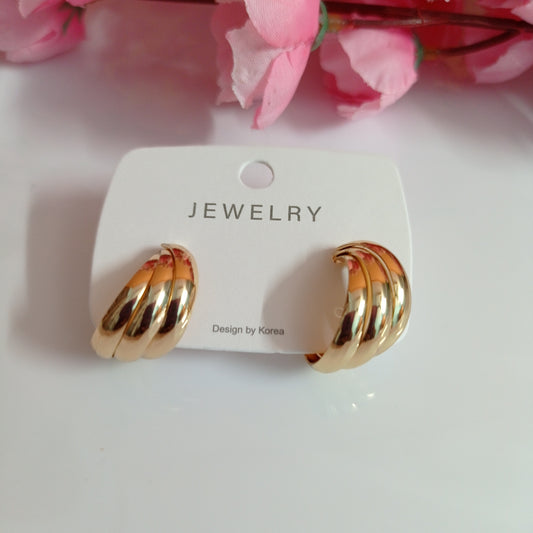 Anti Tarnish Chunky Earrings