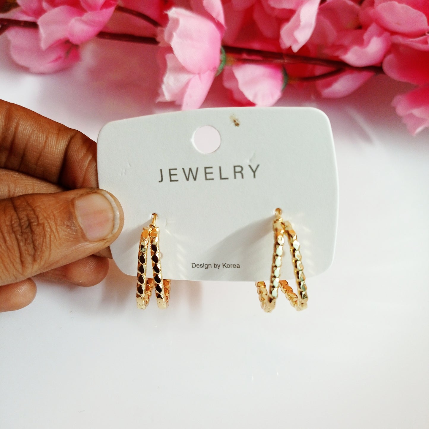 Double Diamond-C-Hoop