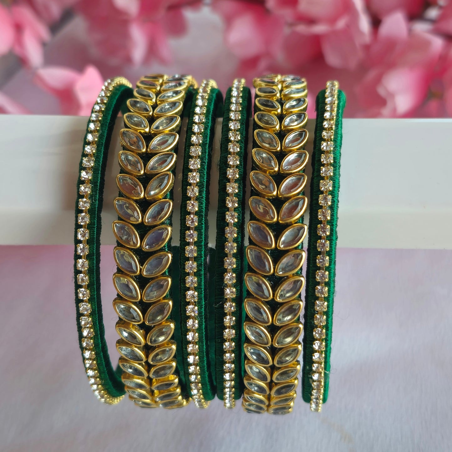 Emerald Green Silk