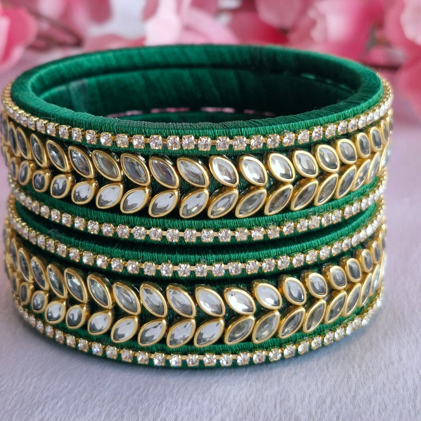 Emerald Green Silk