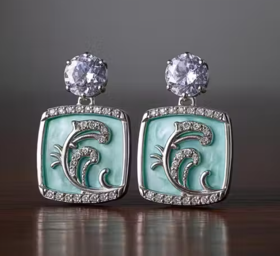Rectangular Earrings