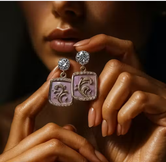 Rectangular Earrings