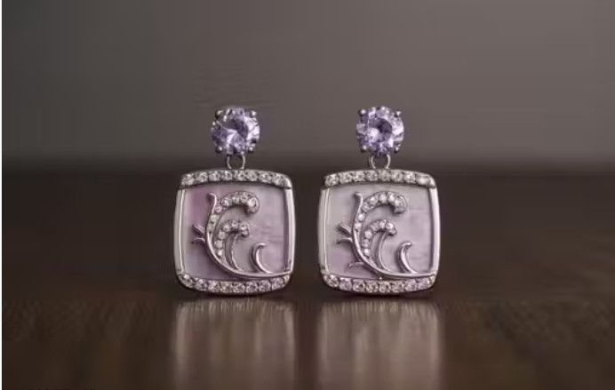 Rectangular Earrings